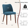 Leather Dining Chairs Set of 2