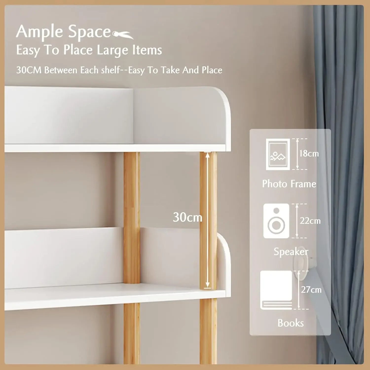 Modern Display Bookshelf