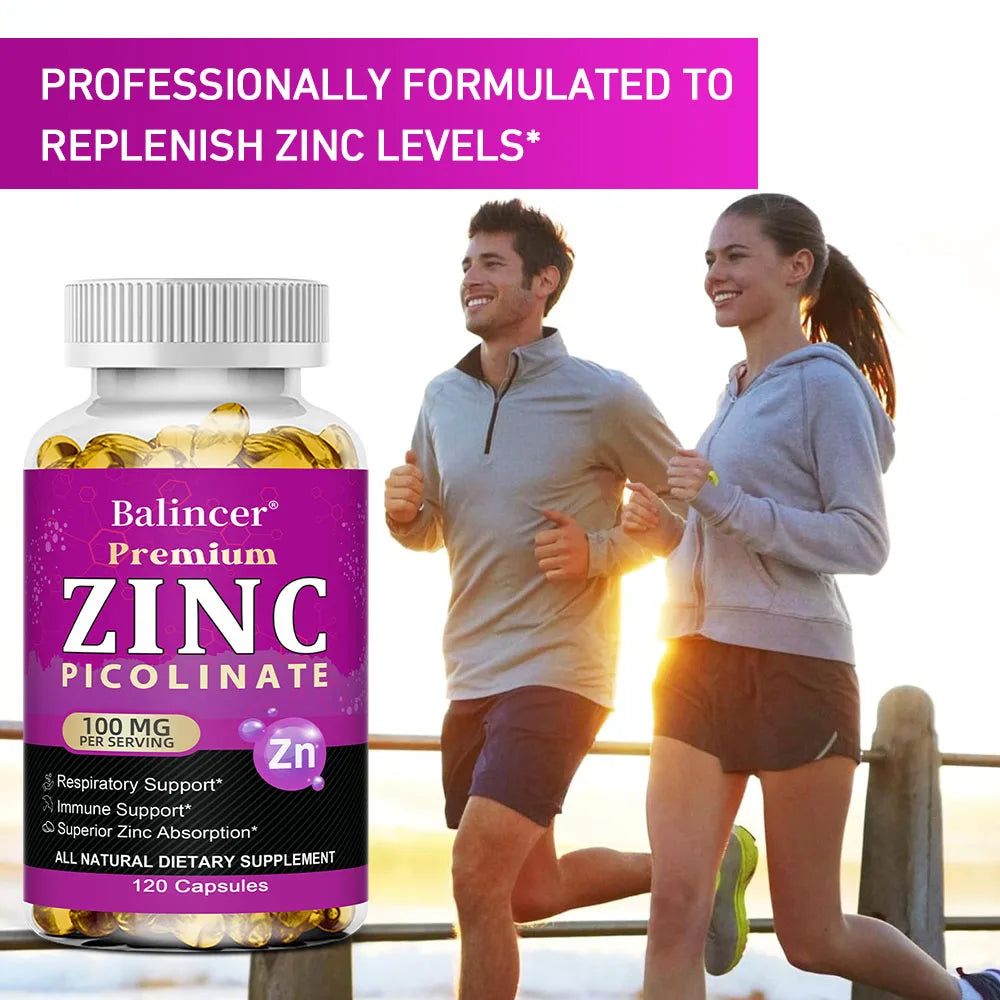 Zinc Picolinate 100 Mg - Superior Zinc Absorption Boosts