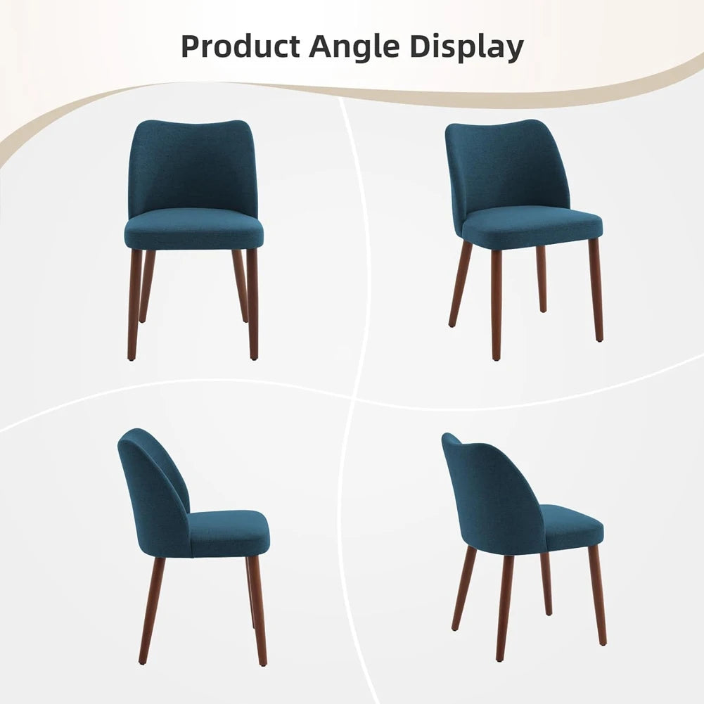 Leather Dining Chairs Set of 2