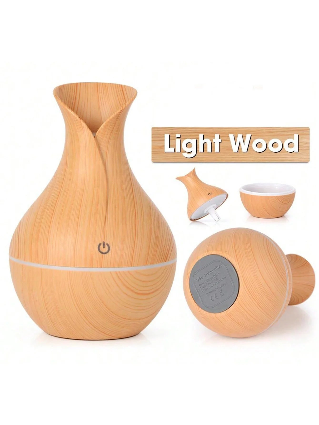 200ml Air Humidifier Essential Oil Diffuser