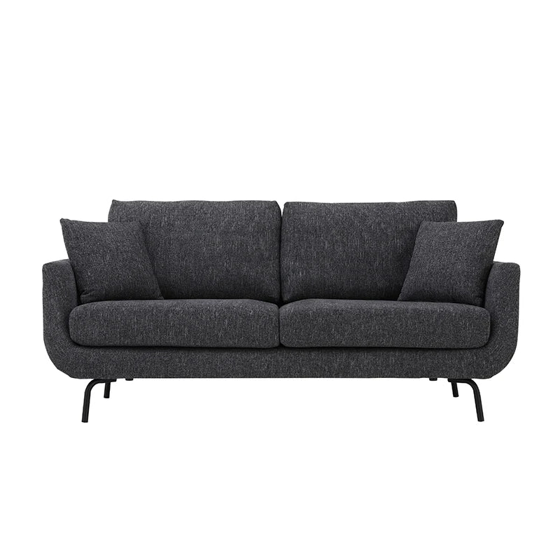 White Living Room 2 Seater
