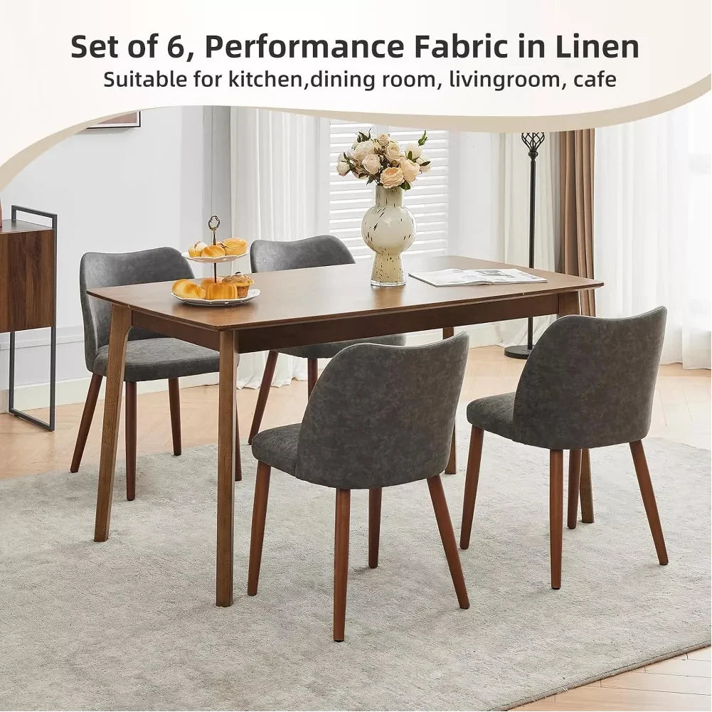 Leather Dining Chairs Set of 2