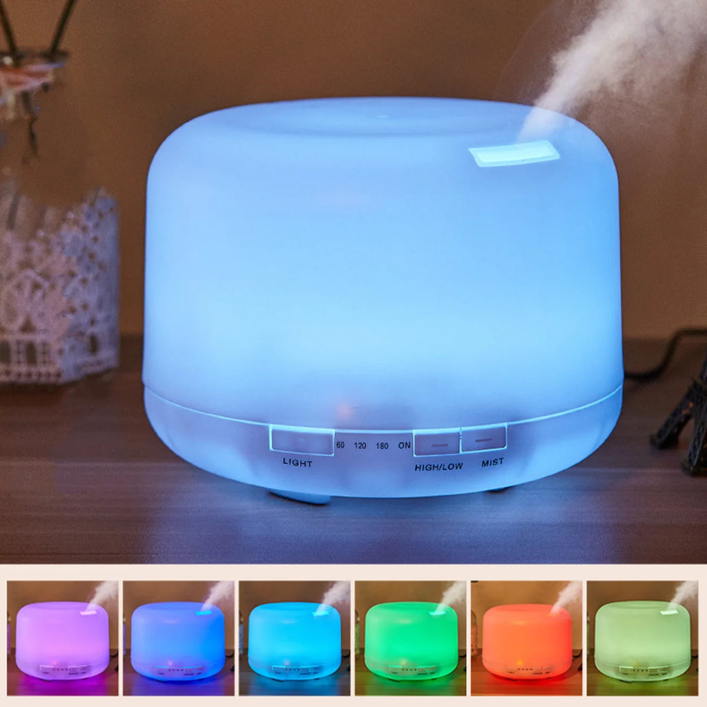 500ML Air Humidifier Essential Oil Diffuser